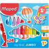 Popisovač MAPED Color Peps Jumbo/sada 24ks