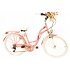 Mestsky bicykel - Mestský hliníkový ružový bicykel 26 (Mestský hliníkový ružový bicykel 26)
