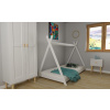 Posteľ teepee 160x80 cm bílá + rošt ZADARMO