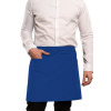 Zástera polovičná s vreckom 80x45 cm , Royal blue