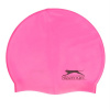Slazenger Silicone Swimming Cap Adults Pink One Size