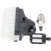 Langner Vzduchový filter paliva sviečka STIHL 021 023 025 MS210 MS230