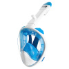 Celotvárová šnorchlovacia maska ​​S/M AGA DS1121WH-BLU - biela/modrá