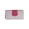 SEGALI Dámska peňaženka kožená SEGALI 7617 B grey/viva magenta