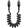Mcdodo CA-7860 USB-C na USB-C PD pružinový, 1,8m