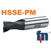 Stopková fréza 2x4mm pre drážky pier krátka nesúmerná 2BR. HSSE-PM ALTIN ??Weldon, typ N 220417.020 AlTiN