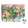 Puzzle v kufríku Rozprávky Observation Puzzle The Tales Janod 24 dielov