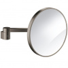 Kozmetické zrkadlo Grohe Selection so 7-násobným zväčšením, kartáčovaný tvrdý grafit 41077AL0