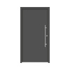 Hliníkovo-oceľové vchodové dvere pasívne Apollon 110 x 210 cm P antracit