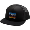 pánska šiltovka DC GAS STATION TRUCKER SEASONAL Black - KVJ0