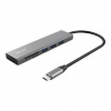 Trust Halyx Aluminium USB-C to 4-Port USB-A 3.2 Hub 24191