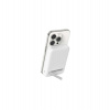 Belkin Boost Charge Pro Magnetic Power Bank with Qi2 8K + Stand - White (BPD007btWH)