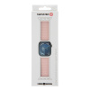 Magnetický remienok SWISSTEN pre Apple Watch 49 mm / 45 mm / 44 mm / 42 mm - silikónový - ružový / kávový