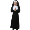 Kostým pre dievča - Detský outfit Habit Faustina 110/120 Nun (St. mníška)