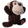 Dog Fantasy Safari pískacia s uzlom opica hračka 18 cm