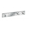 Hansgrohe 15357000 RAINSELECT Podomietková termostat. sprchová batéria pre 4 funkcie,chróm HG 15357000