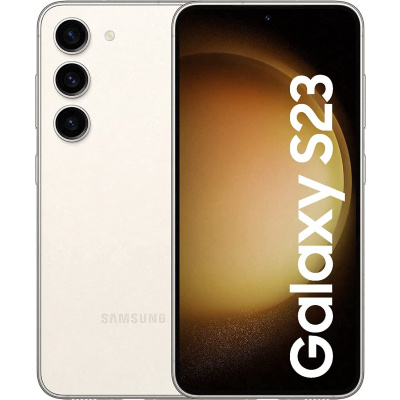 Samsung Galaxy S23 5G S911, 8/128 GB, Dual SIM, Cream - SK distribúcia SM-S911BZEDEUB