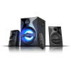 FENDA F&D repro F380X/ 2.1/ 54W/ černé/ BT4.0/ NFC/ FM rádio/ USB/SD přehrávání/ dálkové ovládání