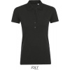 SOL'S | Phoenix Women, Dámske elastické polo, čierna, XL