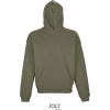 SOL'S | Connor, Unisex mikina s kapuc., zelená khaki, S