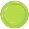 Papierové tanieriky 8 ks Zelené 18 cm