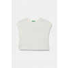 Detské tričko United Colors of Benetton 3JFAC10PD.G.Seasonal biela 150