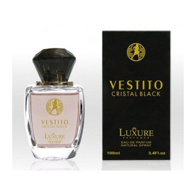 Luxure Vestito Cristal Black, Parfémovaná voda 100ml (Alternativa parfemu Versace Crystal Noir) pre ženy