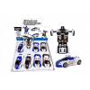 Auto robot Polícia 12 cm mix Kolektívna práca