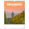NOTIQUE Nástenný kalendár Potulky moravskou krajinou CZ 2026, 30 x 34 cm