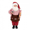 Clayre & Eef Červená vianočná dekorácia figúrka Santa Claus - 22*19*45 cm - Clayre & Eef