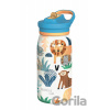 Nerezová termofľaša s náustkom Pop Kids Safari 445 ml - Quokka