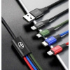 NABÍJACÍ KÁBEL 4v1 USB-C Micro lighting ŠKODA