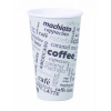 Hit office Papierový pohár 400ml Coffee to go s motívom 50ks