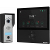 EVOLVEO DoorPhone AHD7, Sada domácího WiFi videotelefonu s ovládáním brány nebo dveří, černý monitor DPAHD7-B