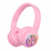 Bezdrôtové slúchadlá na uši PowerLocus pwl-pled-pink