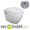 Creavit TEKKO závesné WC s integrovanou bidetovou sprškou TP325-00CB00E-0000