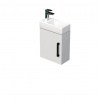 Swiss aqua technologies Koupelnová skříňka s umyvadlem SAT Cube Way 40x47,5x20 cm bílá lesk CUBE320401DCBL