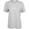 Calvin Klein S/S CREW NECK sivá,biela Dámske tričko S