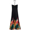 Desigual Dlhé šaty SWIM_BELICE DRESS 25SWMW08 Čierna