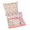 Svitap Detský set pre malé deti Veľryba ružová 35x35, 90x100 cm