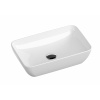 Ravak Uni umývadlo 50x31 cm obdĺžnik pultové umývadlo biela XJX01150001
