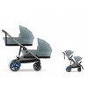 CYBEX e-Gazelle S Lux + Gazelle S Cot S Twin Set stormy blue 2025