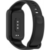eses Silikónový remienok s rámčekom pre Xiaomi Smart Band 9 Active - Čierny