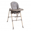 Chicco Stolička jedálenská Polly Essential Ash