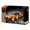 iM.Master Stavebnice Mechanical Master - Auto na zpětné natažení 2v1 - 278 dílků - oranžová