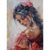Carmen - Akad. mal. Igor Navrotskyi, originálny, ručne maľovaný obraz M (do veľkosti 65x65cm) Viac farieb