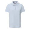 Slazenger Pique Polo Womens Baby Blue 14 (42)