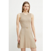 Šaty Marciano Guess GIADA béžová farba, midi, áčkový strih, 5GGK26 5874Z 5GGK26.5874Z 40