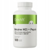 OstroVit Betaín HCl + Pepsín 100 kaps 650/150 mg