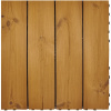 Onek Zámková terasová dlaždica Thermowood Smartdeck, prírodná, 60 x 60 cm